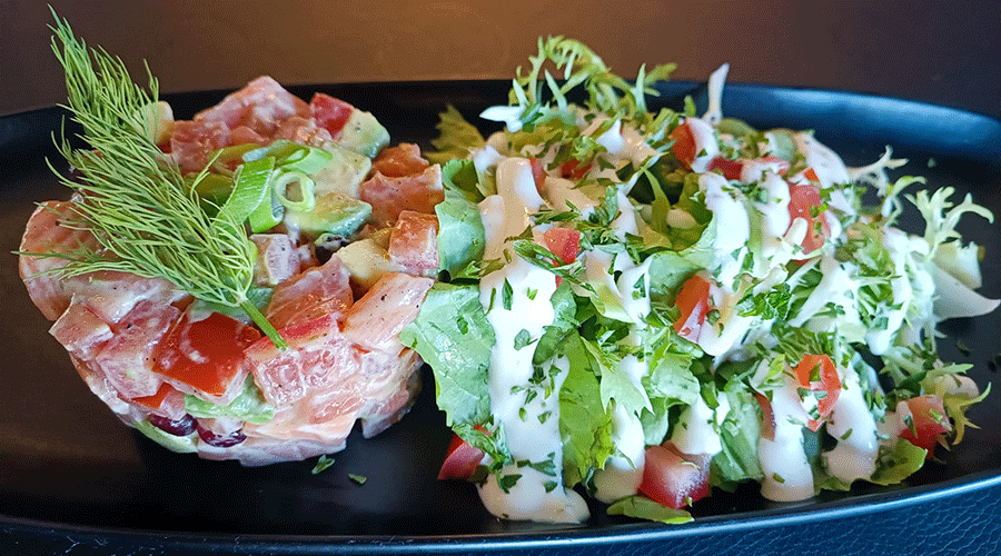 Restaurant La Rotonde - Suggestion de tartare de saumon